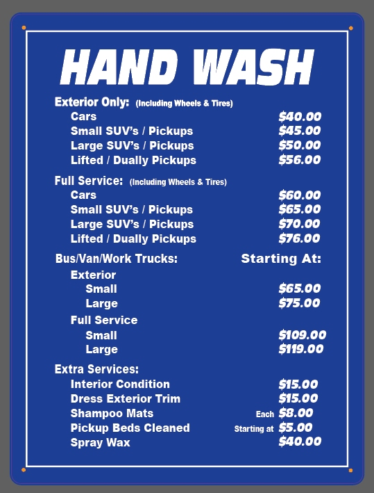 hand wash price